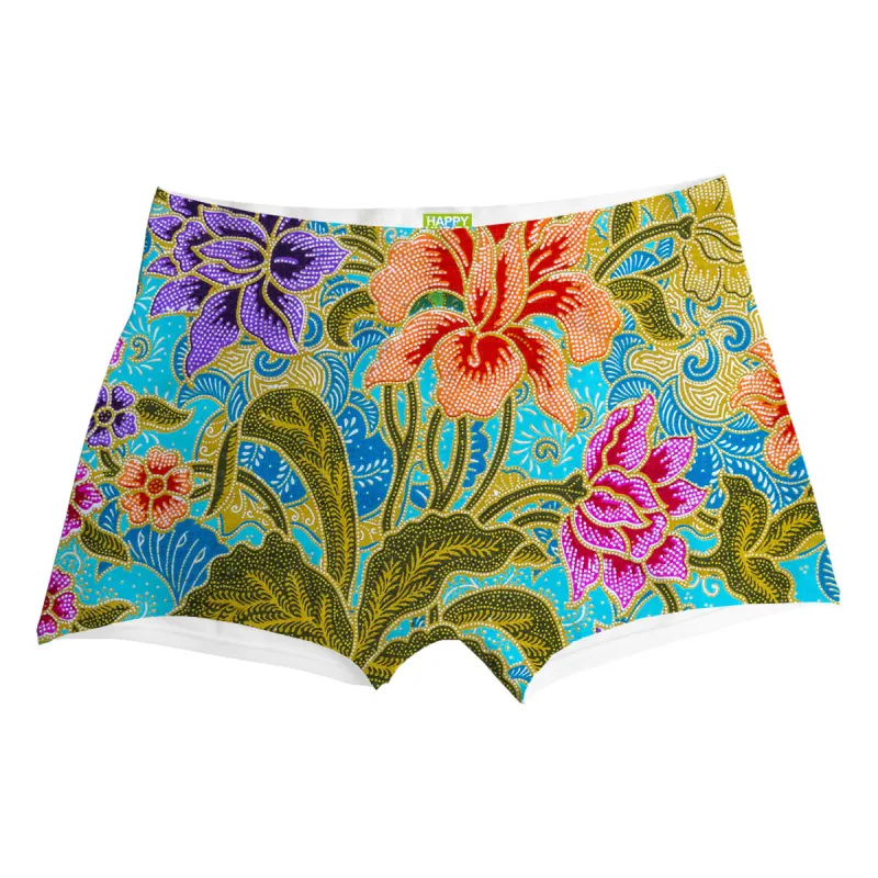 Bali Flowers Boxer