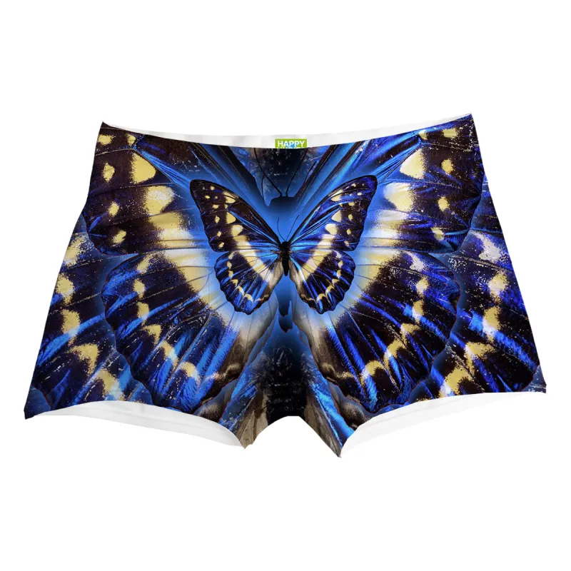 Blue Butterfly Boxer