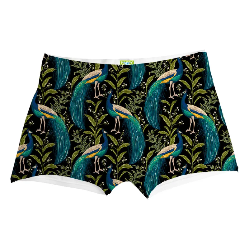 Dancing Peacocks Boxer