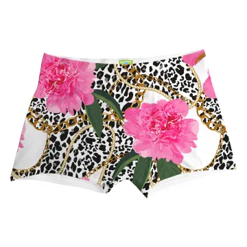 Leopard Flowers Boxer