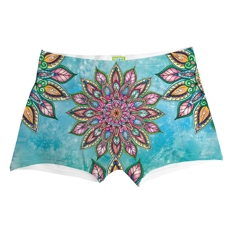 Mandala Turquoise Boxer
