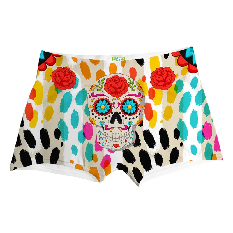 Rainbow Skull Boxer