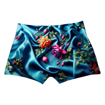 Satin Flowers Boxer