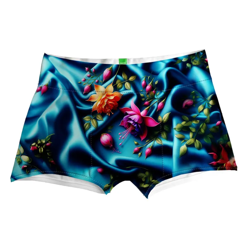 Satin Flowers Boxer