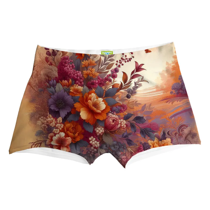 Sunset Flowers Boxer