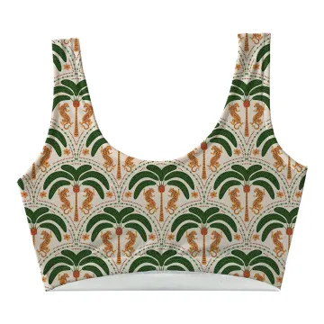 Asian Leopard Crop Top