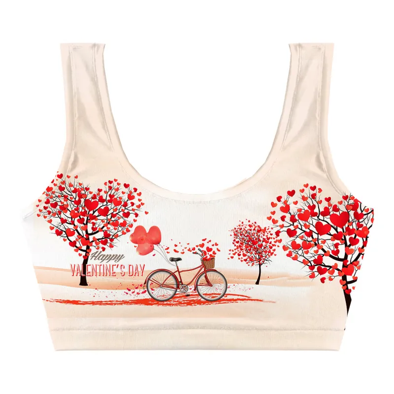 Bike Of Love Crop Top