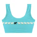 Black Sheep Blue Crop Top