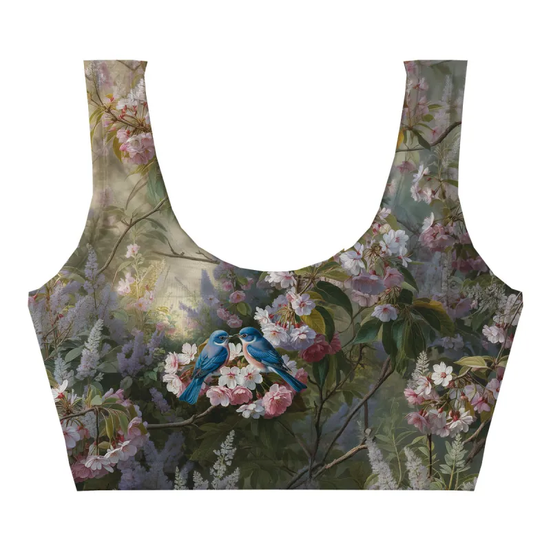 Blue Embrace Crop Top