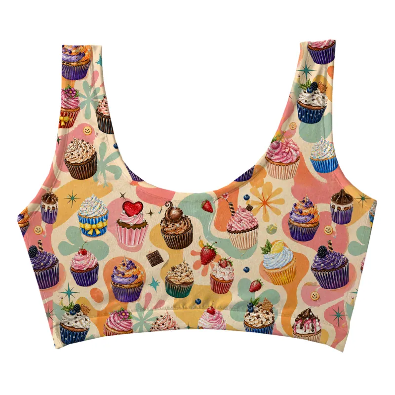 Cupcakes Crop Top