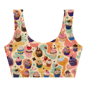 Cupcakes Crop Top