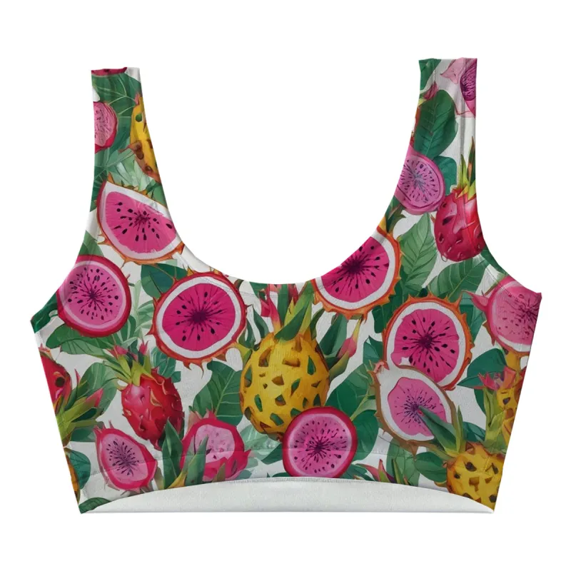 Dragon Fruits Crop Top