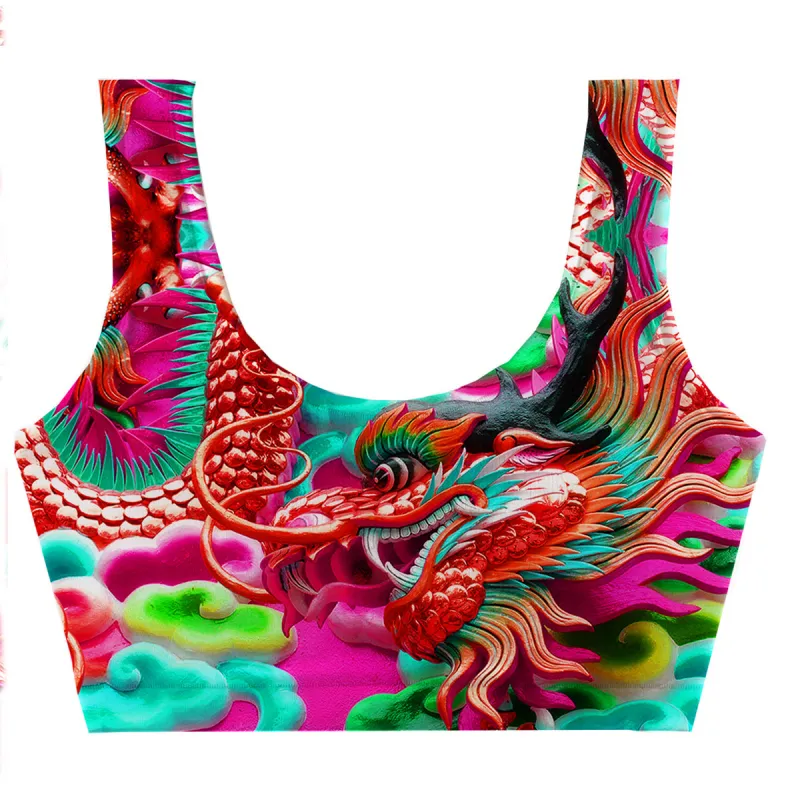 Dragon Pink Crop Top