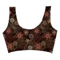 Ethnic Flowers Crop Top