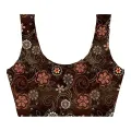 Ethnic Flowers Crop Top