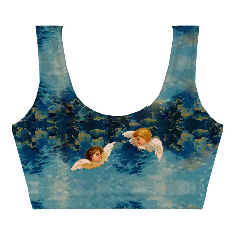 Flying Angels Crop Top