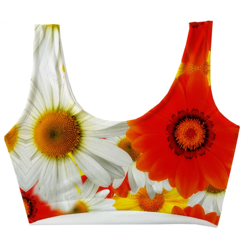 French Daisy Crop Top
