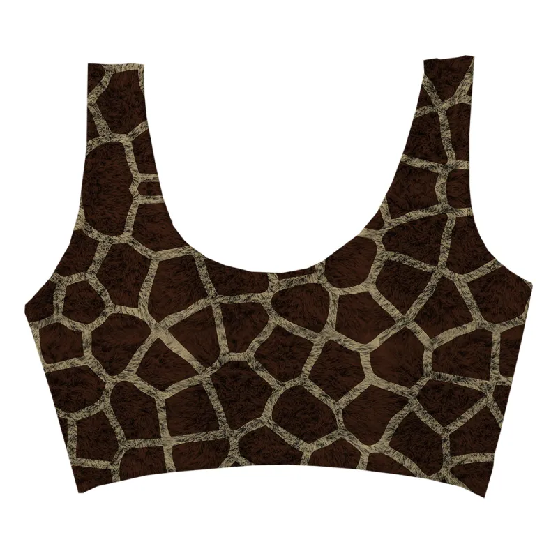 Giraffe Skin Crop Top