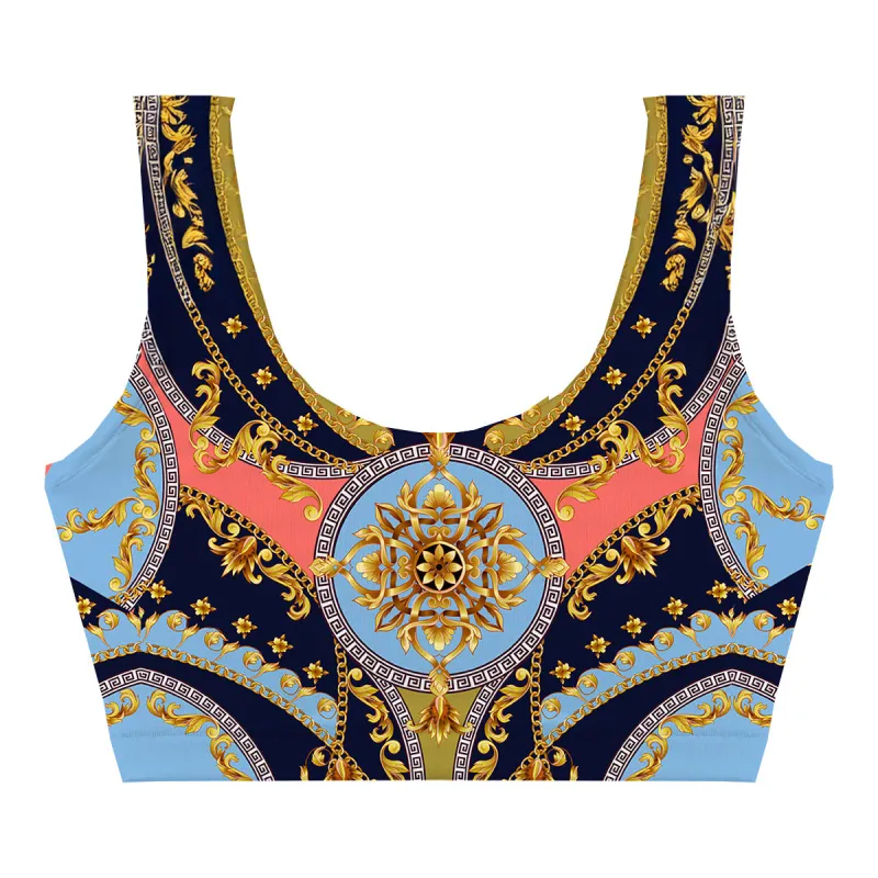 Golden Glow Crop Top