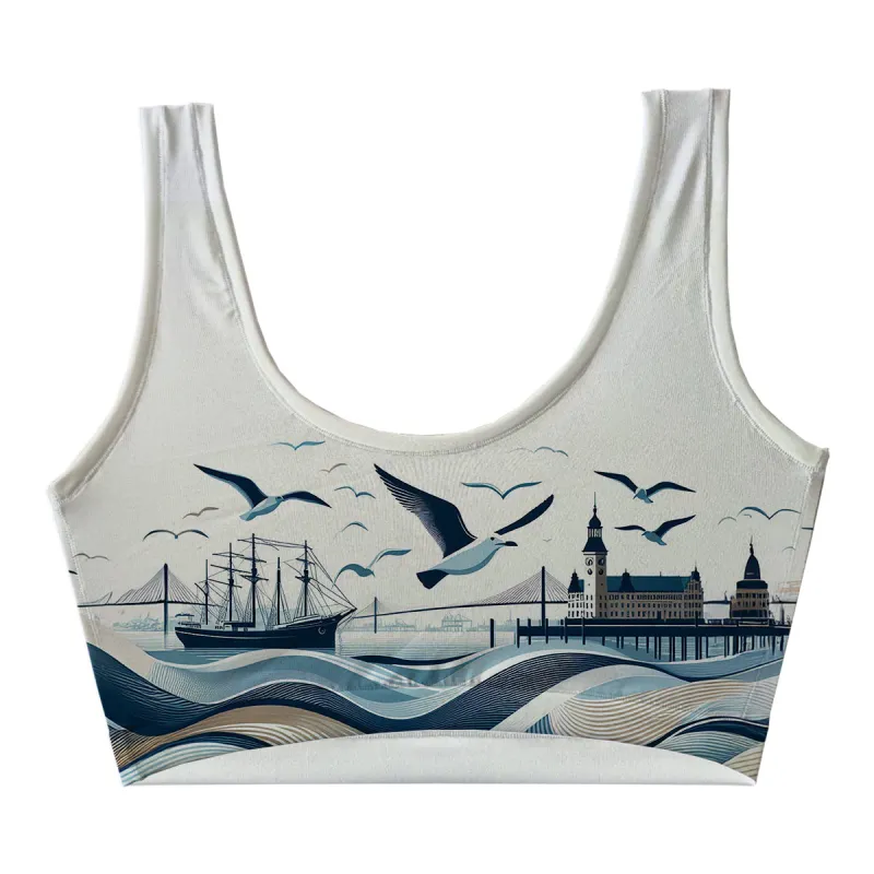 Gull Crop Top