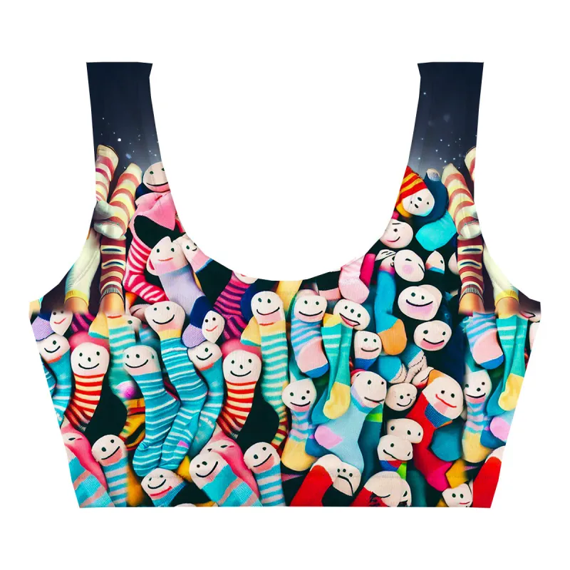 Happy Socks Crop Top