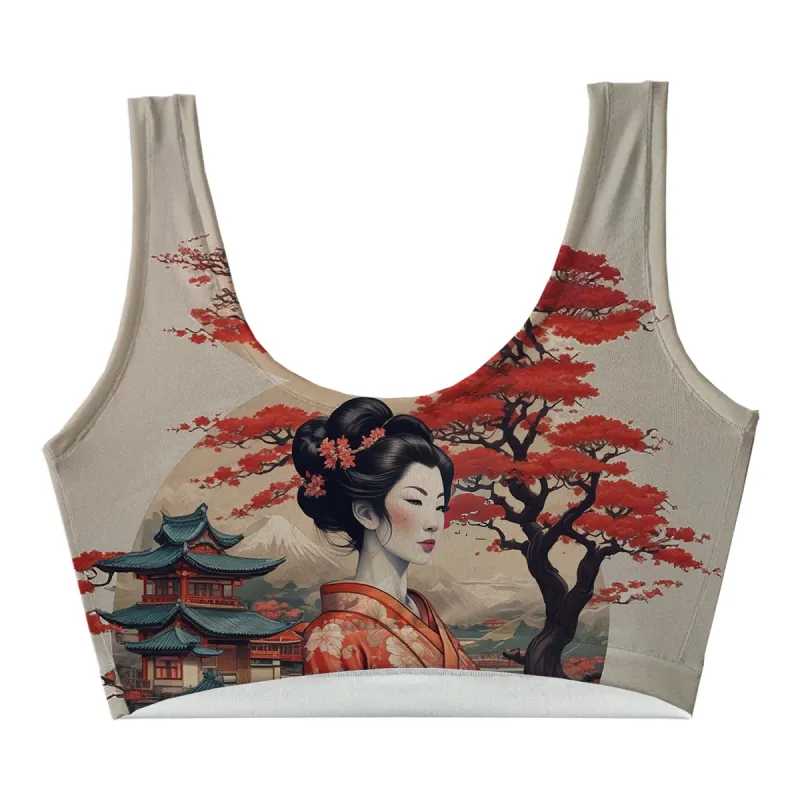 Japanese Beauty Crop Top