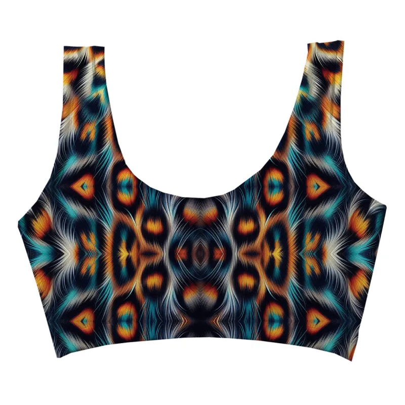 Leopard Dog Crop Top