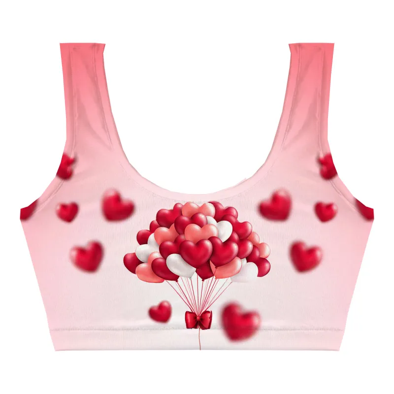 Love Is In The Air Crop Top