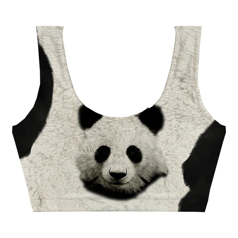 Lucky Panda Crop Top