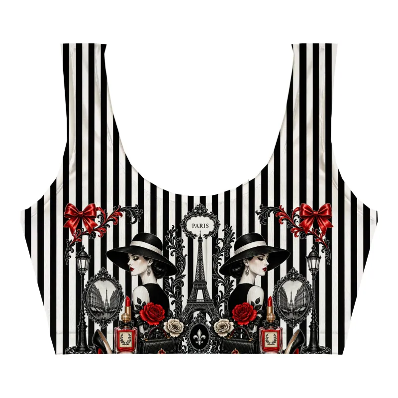 Mon Paris Crop Top