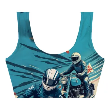 Motor Racing Crop Top