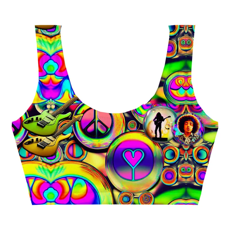 Psychodelic Crop Top