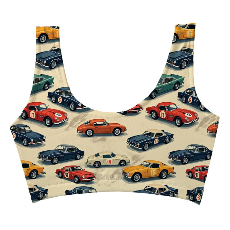 Racing Cars Crop Top