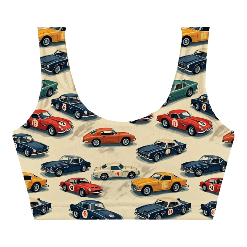Racing Cars Crop Top