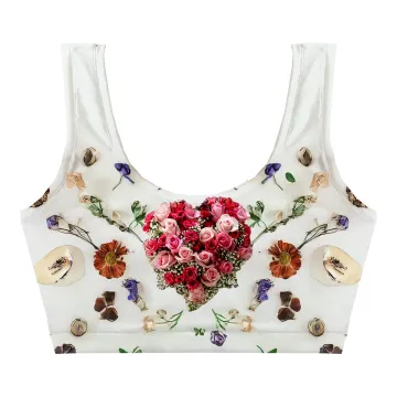 Romantic Bouquet Crop Top