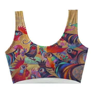 Rooster Talk Crop Top