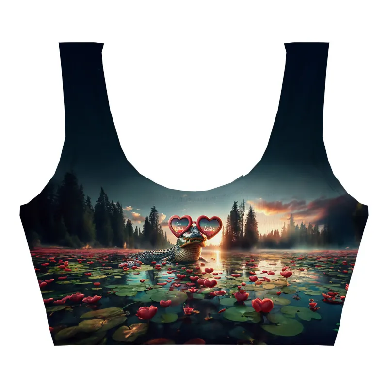 See You Later Crop Top