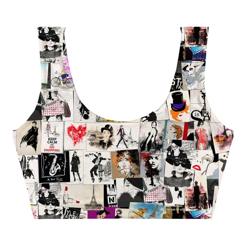 Shopping Queen Crop Top