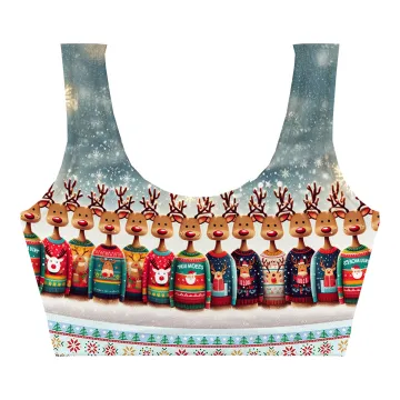 Sleigh Style Crop Top