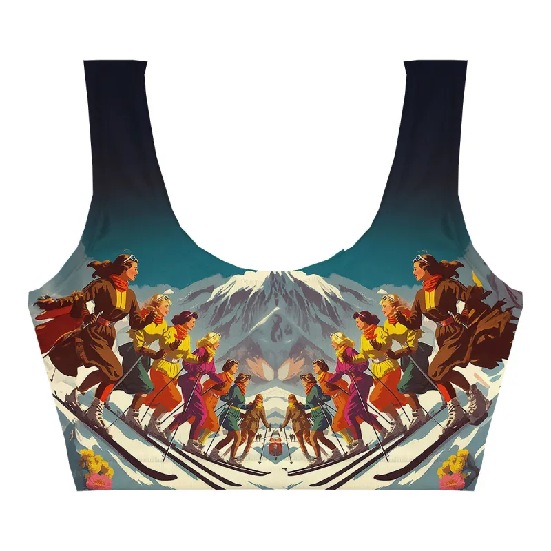 Snowy Grace Crop Top