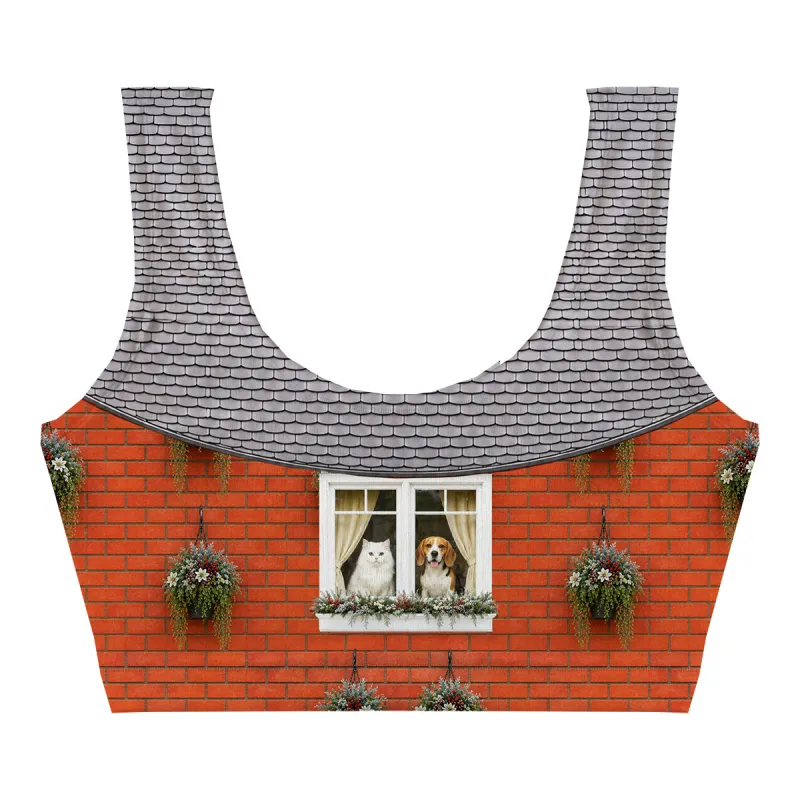 Spying Pet Crop Top