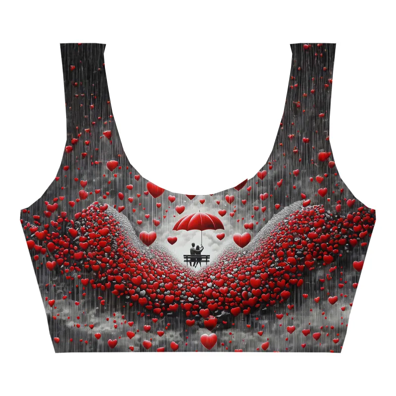 Stormy Hearts Crop Top