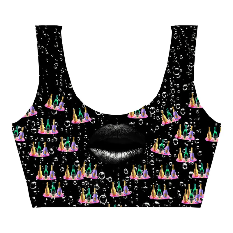 Taste Of Champagne Crop Top