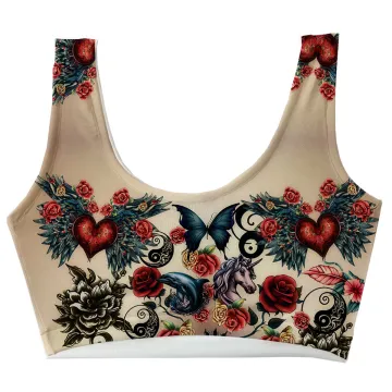 Tatto Art Crop Top