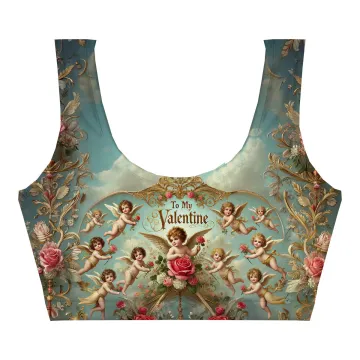 To My Valentine Crop Top