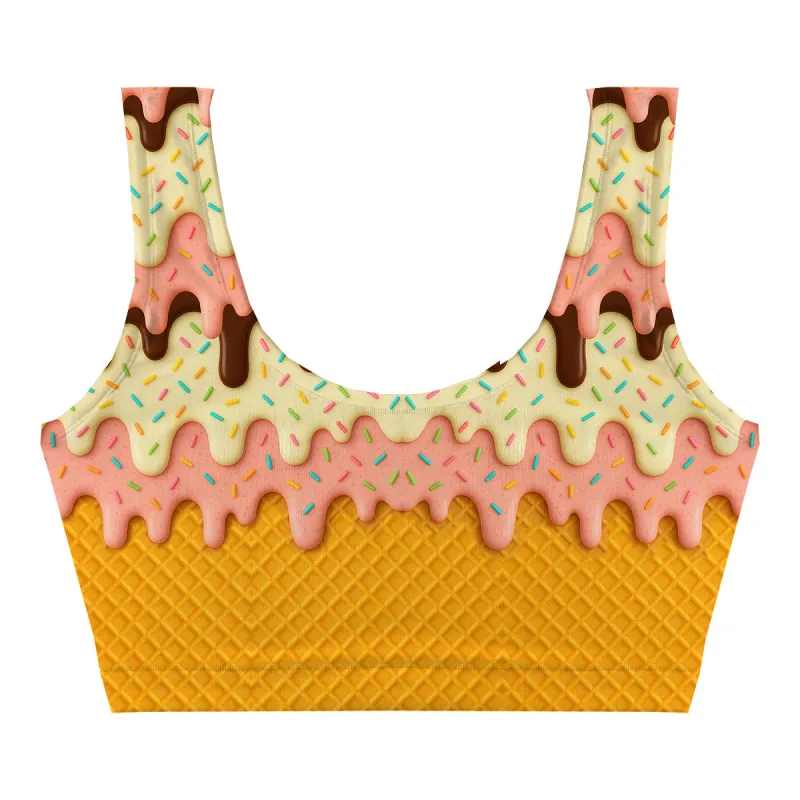 Waffle Crop Top