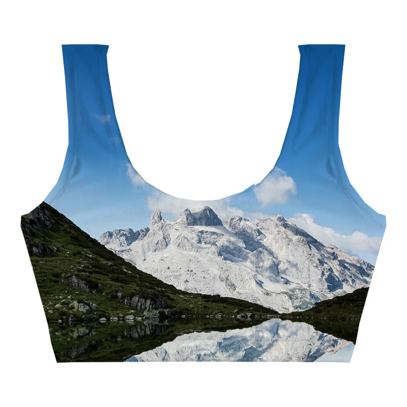 Winter Skyline Crop Top