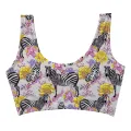 Zebras Flirt Crop Top