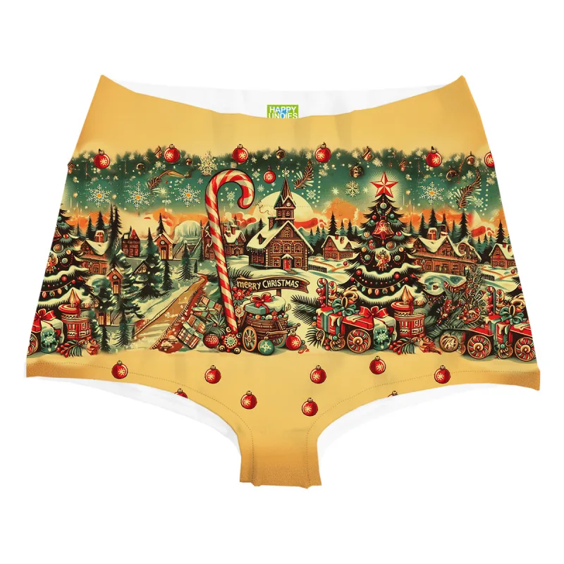 Country Christmas Highwaist