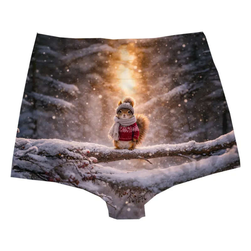 Cozy Squirrels Highwaist